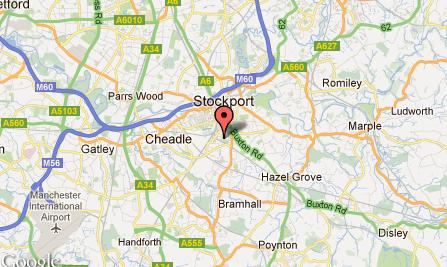 Stockport Cricket Club Location